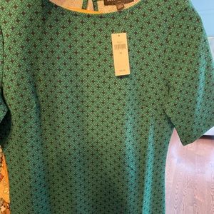Banana republic green dress